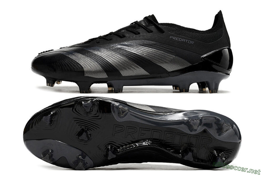 Men's Adidas Predator Accuracy.1 FG Football Boots - Black/Dark Blue 1