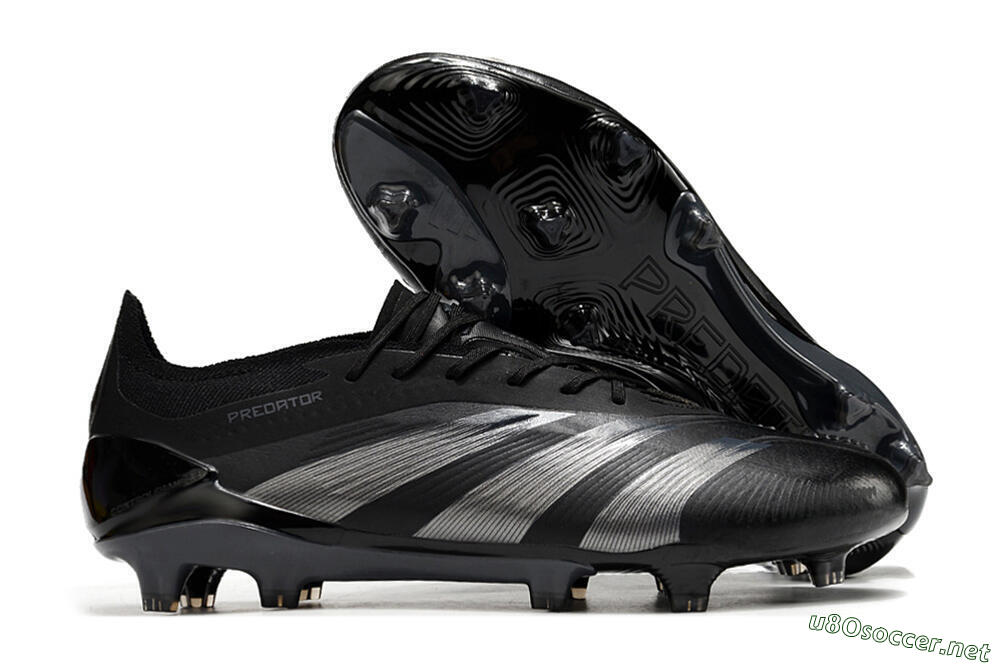 Men's Adidas Predator Accuracy.1 FG Football Boots - Black/Dark Blue 2