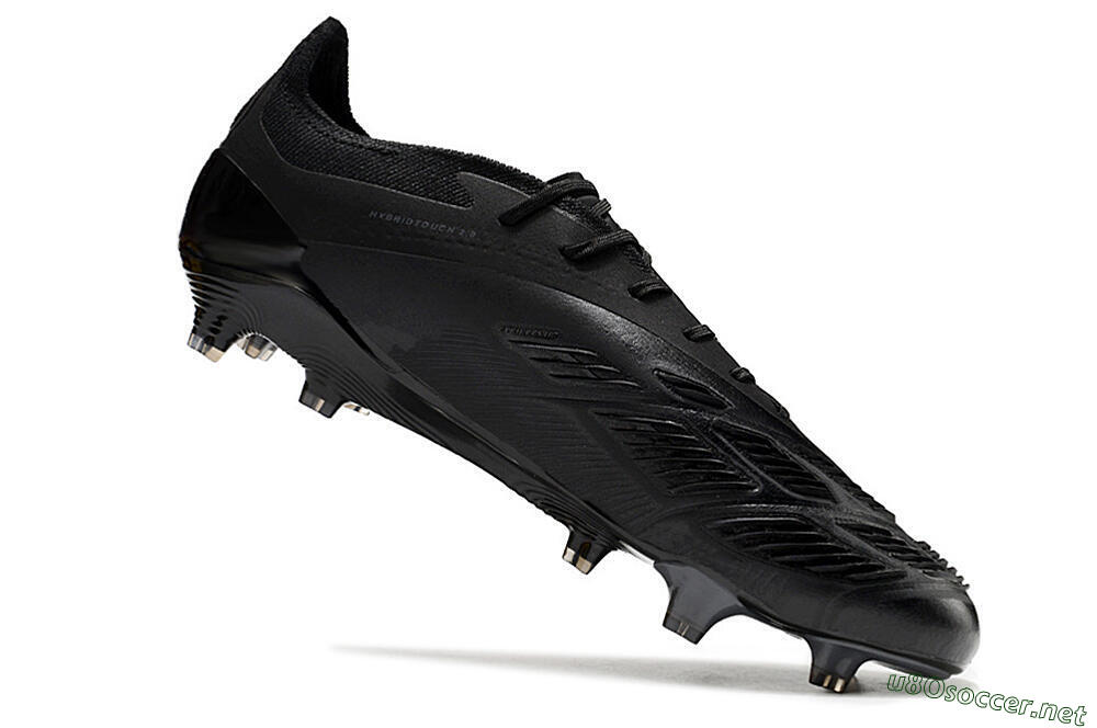 Men's Adidas Predator Accuracy.1 FG Football Boots - Black/Dark Blue 4