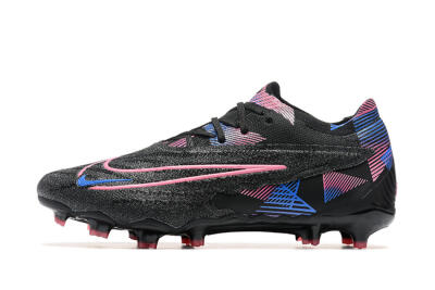 Men's Nike Phantom GX Elite FG Football Boots - Black/Pink/Blue