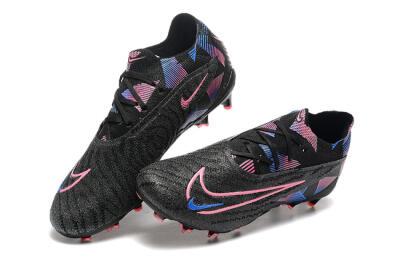 Men's Nike Phantom GX Elite FG Football Boots - Black/Pink/Blue