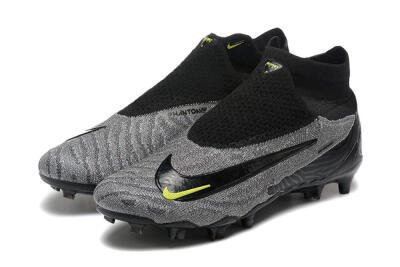 Men's Nike Phantom GX Elite FG Football Boots - Black/Grey/Yellow