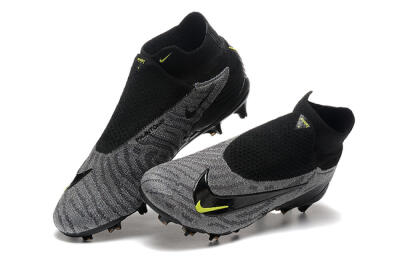 Men's Nike Phantom GX Elite FG Football Boots - Black/Grey/Yellow