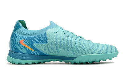Men's Nike Phantom Luna Elite TF Football Shoes - Jade/Orange/Yellow