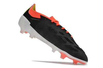 Men's Adidas Predator Elite FG Football Boots - Black/White/Pink