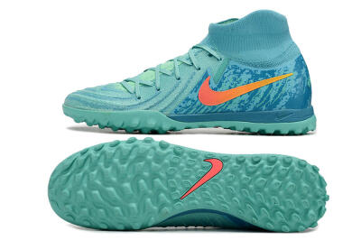 Men's Nike Phantom Luna Elite TF Football Shoes - Jade/Orange/Yellow
