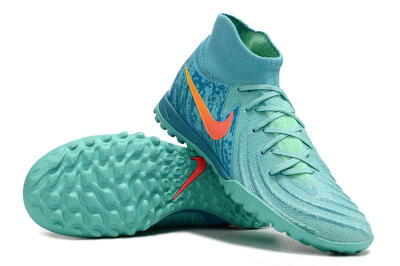 Men's Nike Phantom Luna Elite TF Football Shoes - Jade/Orange/Yellow