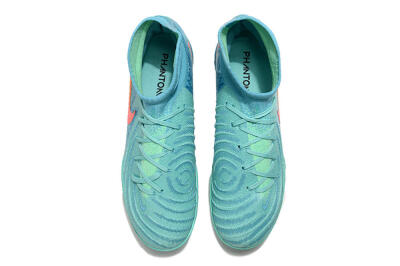 Men's Nike Phantom Luna Elite TF Football Shoes - Jade/Orange/Yellow
