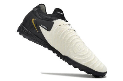 Men's Nike Phantom GX 2 Elite TF Football Shoes - White/Black/Gold