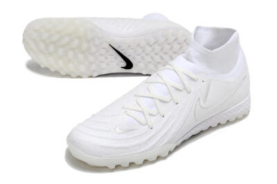 Men's Nike Phantom Luna Elite NU TF Football Shoes - White/Black