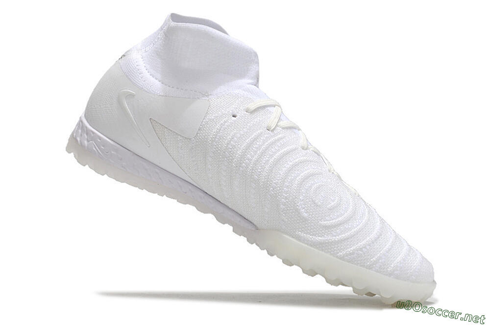 Men's Nike Phantom Luna Elite NU TF Football Shoes - White/Black 4