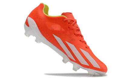 Men's Adidas X Crazylight+ FG Football Boots - Red/White/Yellow