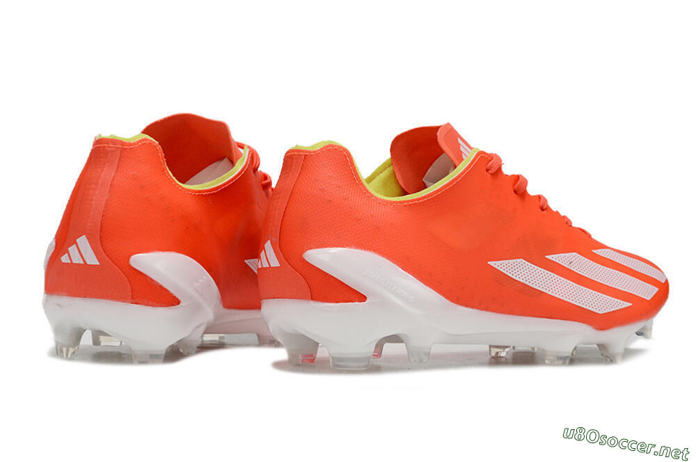 Men's Adidas X Crazylight+ FG Football Boots - Red/White/Yellow 6