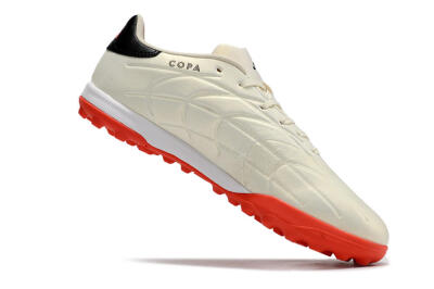 Men's Adidas Copa Pure.3 TF Football Shoes - White/Black/Red