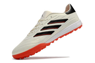 Men's Adidas Copa Pure.3 TF Football Shoes - White/Black/Red