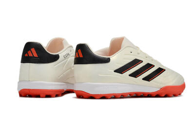 Men's Adidas Copa Pure.3 TF Football Shoes - White/Black/Red