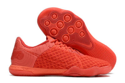 Men's Nike React Gato IC Football Shoes - Red/Red