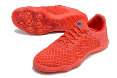 Men's Nike React Gato IC Football Shoes - Red/Red