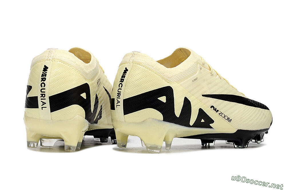 Men's Nike Air Zoom Mercurial Vapor 15 Elite AG Football Boots - Beige/Black 6
