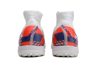 Unisex Nike Phantom Luna Elite NU TF Football Shoes - White/Red/Yellow/Blue