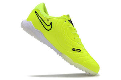 Men's Nike Tiempo Legend 10 Pro TF Football Shoes - Yellow/Black/White