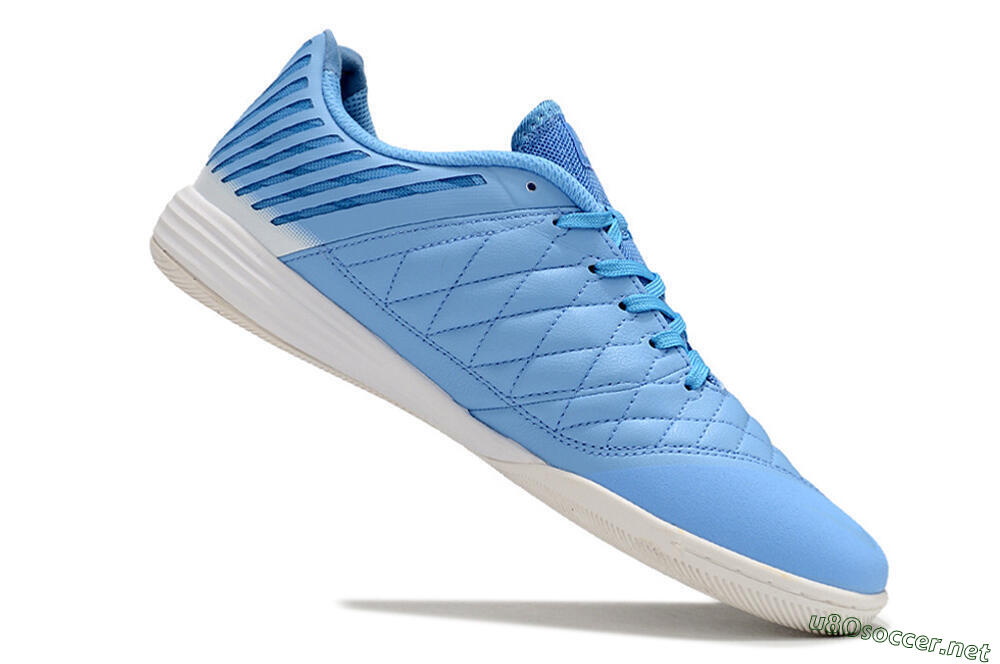 Unisex Nike Lunar Gato 2 IC Football Shoes - Blue/White 4