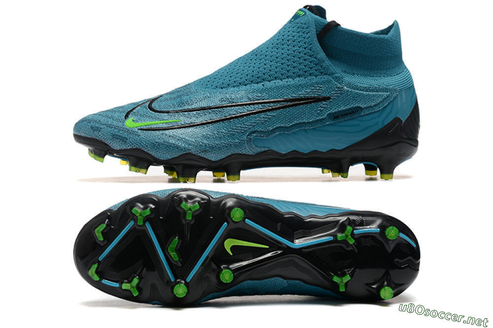 Men's Nike Phantom GX Elite FG Football Boots - Blue/Black/Yellow 1