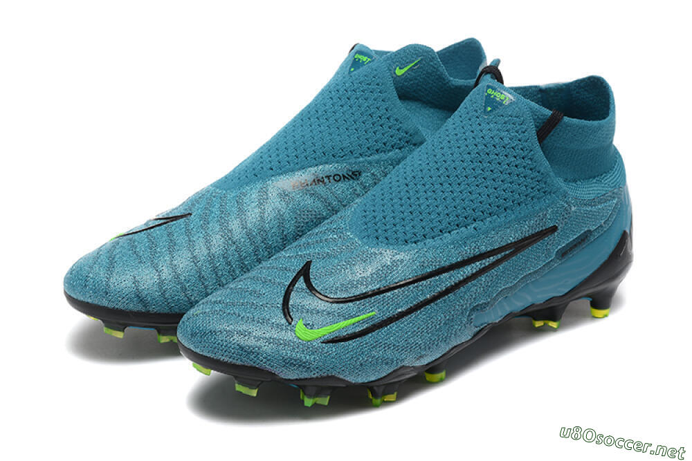 Men's Nike Phantom GX Elite FG Football Boots - Blue/Black/Yellow 5