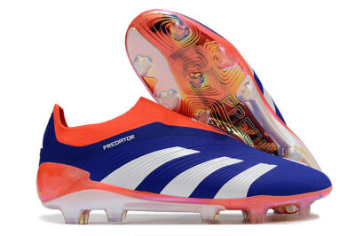 Unisex Adidas Predator Accuracy+ FG Football Boots - Blue/White/Red