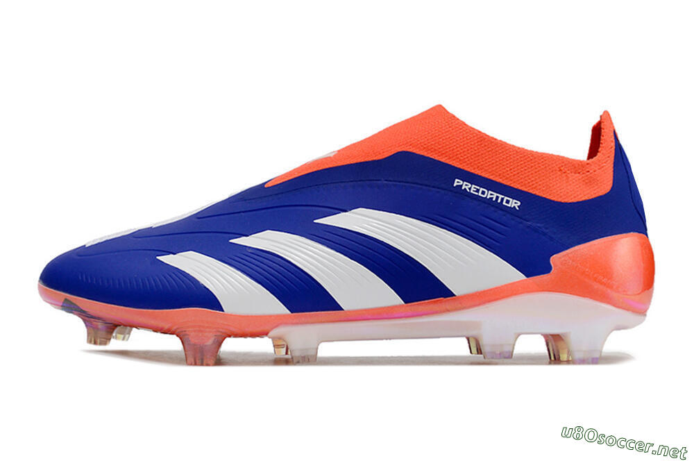 Unisex Adidas Predator Accuracy+ FG Football Boots - Blue/White/Red 0