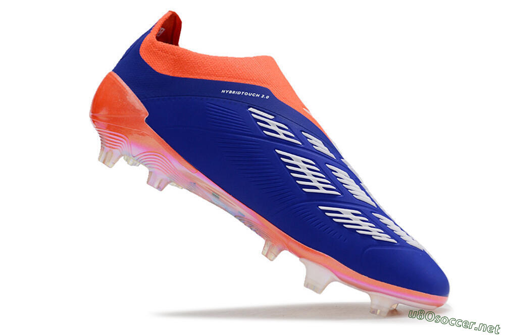 Unisex Adidas Predator Accuracy+ FG Football Boots - Blue/White/Red 4