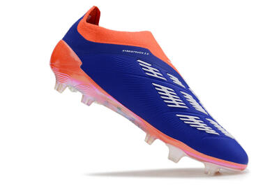 Unisex Adidas Predator Accuracy+ FG Football Boots - Blue/White/Red