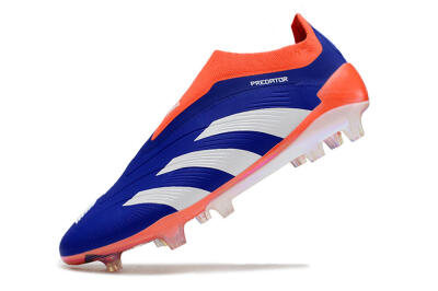 Unisex Adidas Predator Accuracy+ FG Football Boots - Blue/White/Red