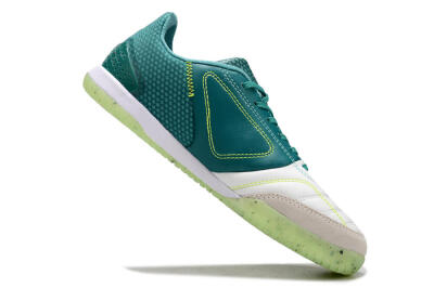 Men's Adidas Top Sala IC Football Shoes - White/Green/Yellow