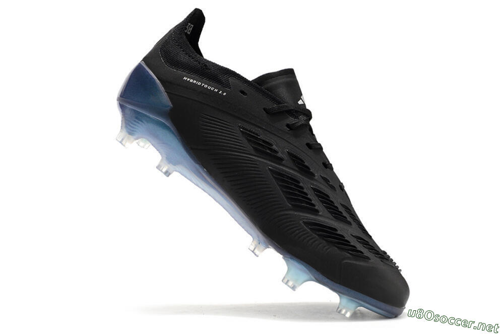 Men's Adidas Predator Accuracy.1 FG Football Boots - Black/Silver/Blue 4
