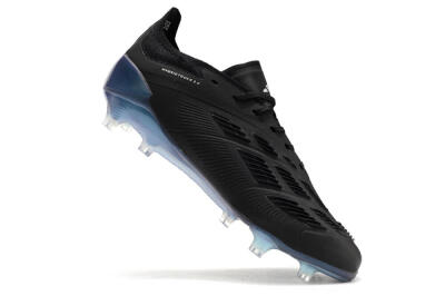 Men's Adidas Predator Accuracy.1 FG Football Boots - Black/Silver/Blue