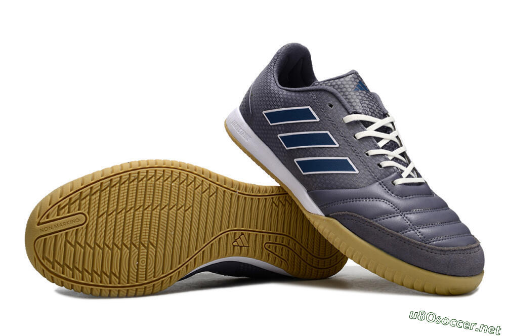 Men's Adidas Top Sala IC Football Shoes - Purple/Blue/White 1