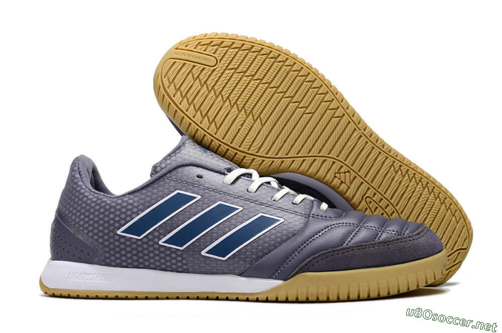 Men's Adidas Top Sala IC Football Shoes - Purple/Blue/White 2
