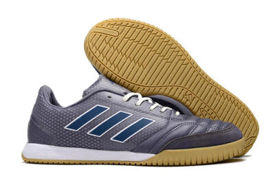 Men's Adidas Top Sala IC Football Shoes - Purple/Blue/White