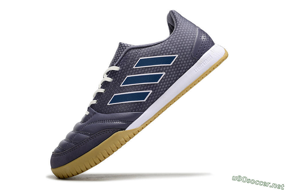 Men's Adidas Top Sala IC Football Shoes - Purple/Blue/White 5