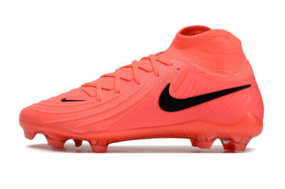 Unisex Nike Phantom Luna 2 Elite LV8 FG Football Boots - Red/Black/Pink