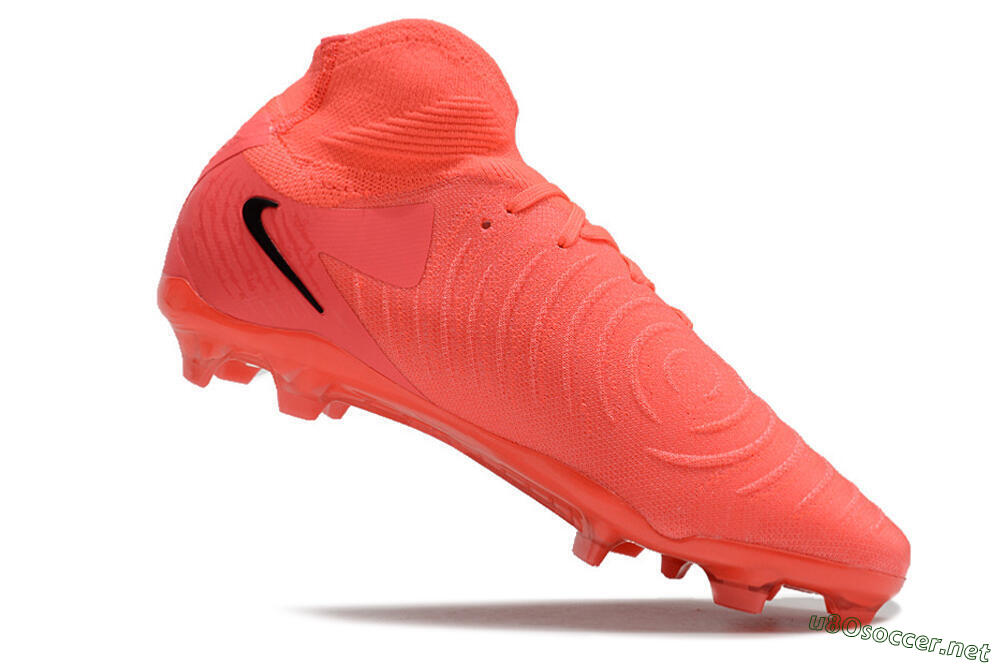 Unisex Nike Phantom Luna 2 Elite LV8 FG Football Boots - Red/Black/Pink 4