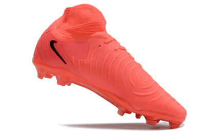 Unisex Nike Phantom Luna 2 Elite LV8 FG Football Boots - Red/Black/Pink