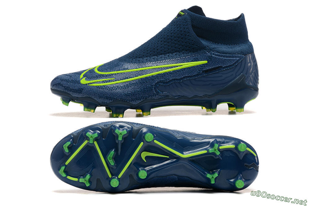 Men's Nike Phantom GX Elite FG Football Boots - Blue/Yellow 1