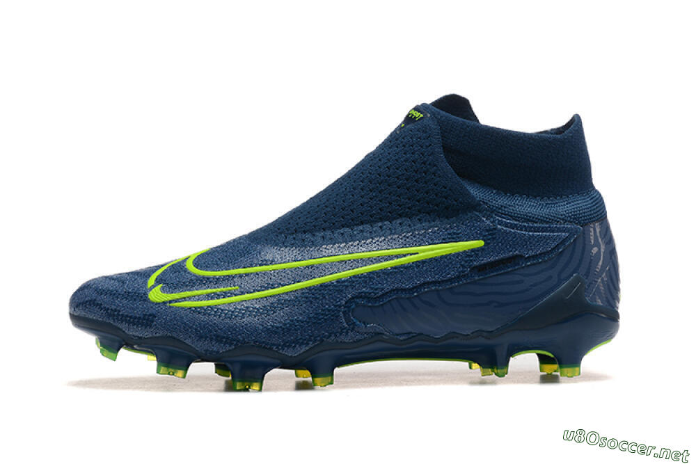 Men's Nike Phantom GX Elite FG Football Boots - Blue/Yellow 0