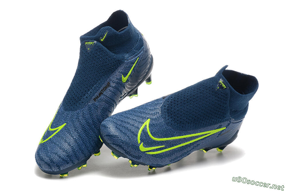 Men's Nike Phantom GX Elite FG Football Boots - Blue/Yellow 6