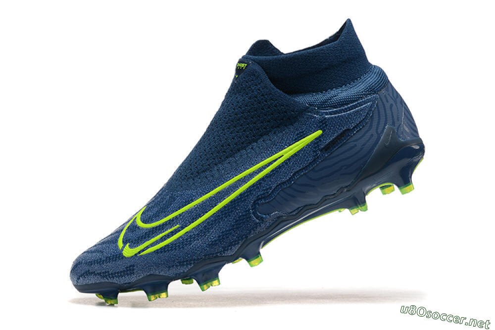 Men's Nike Phantom GX Elite FG Football Boots - Blue/Yellow 8