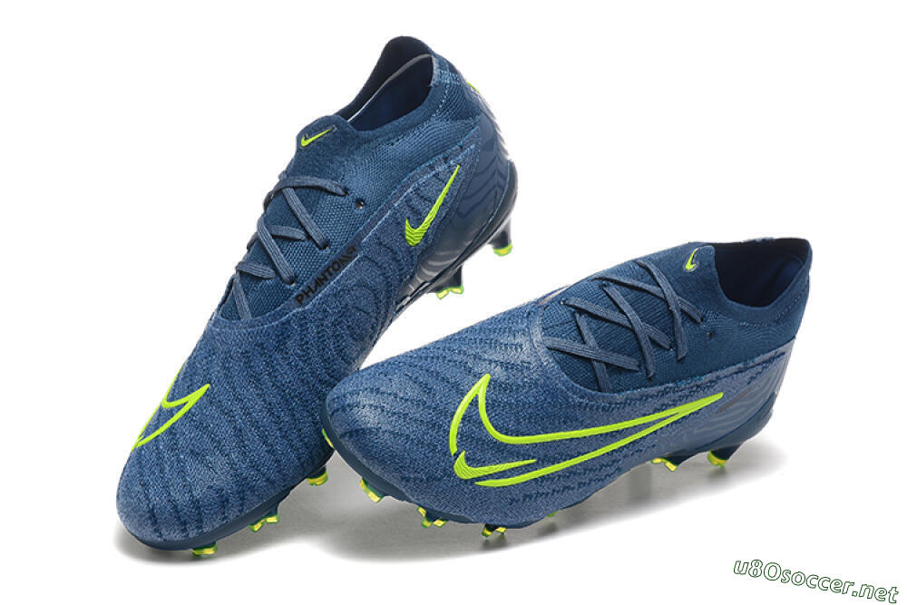 Men's Nike Phantom GX Elite FG Football Boots - Blue/Yellow 6