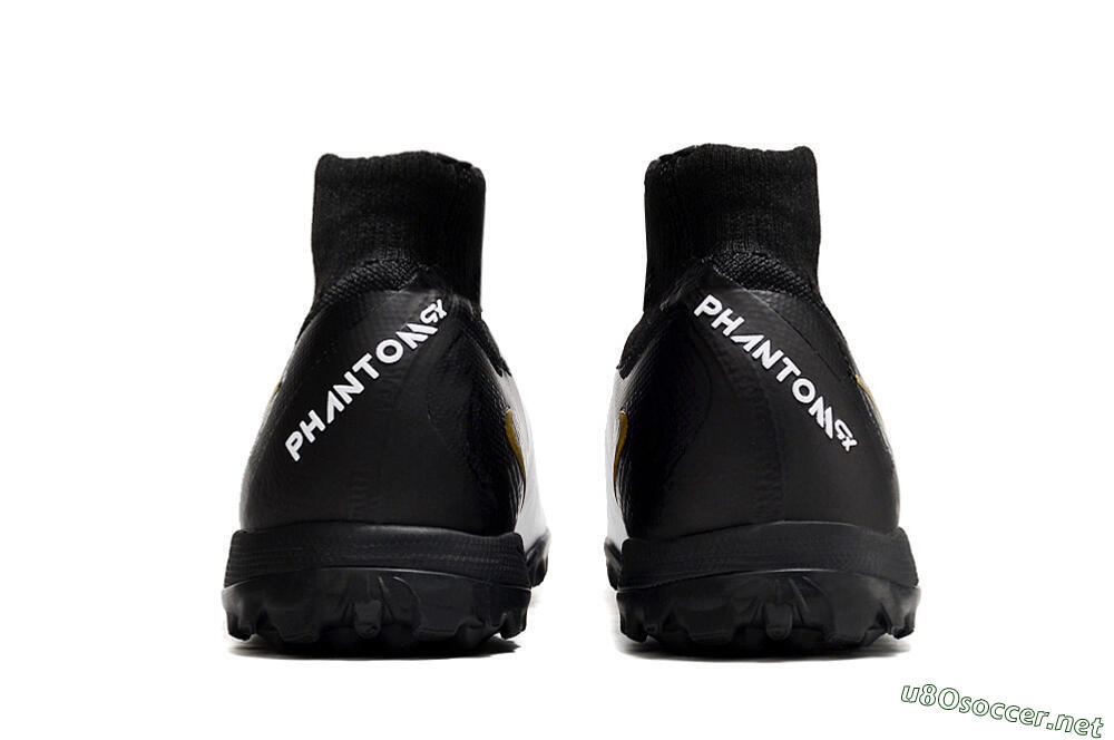 Unisex Nike Phantom Luna 2 Elite TF Football Shoes - White/Black/Gold 5