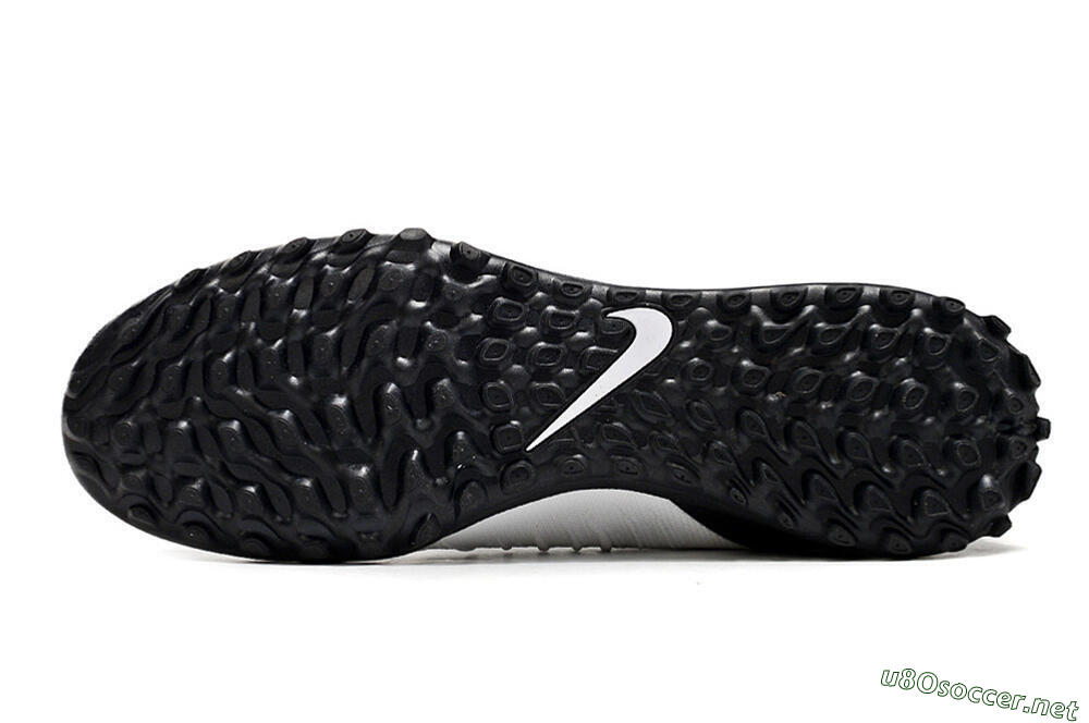 Unisex Nike Phantom Luna 2 Elite TF Football Shoes - White/Black/Gold 6
